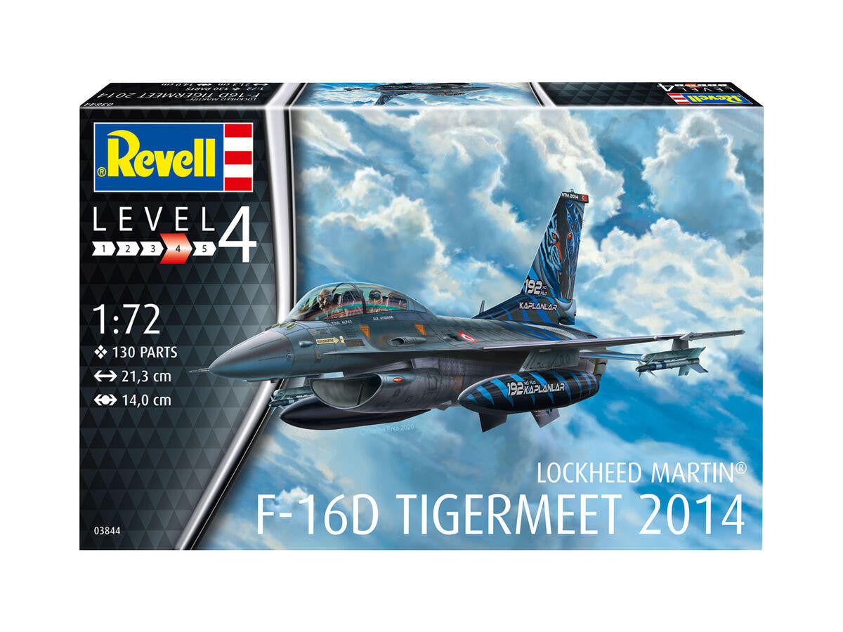 Revell of Germany 1/72 F-16D 2014 Tiger Meet 3844